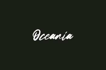 Oceania Free Font