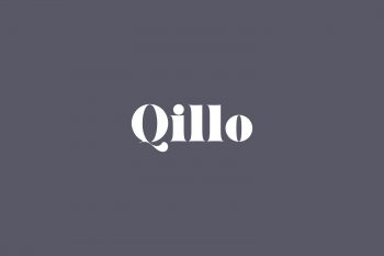 Qillo Free Font