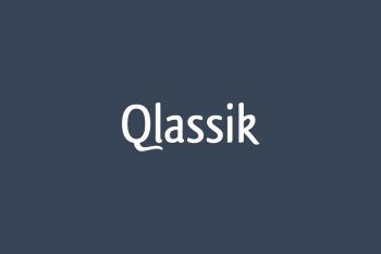 Qlassik Free Font