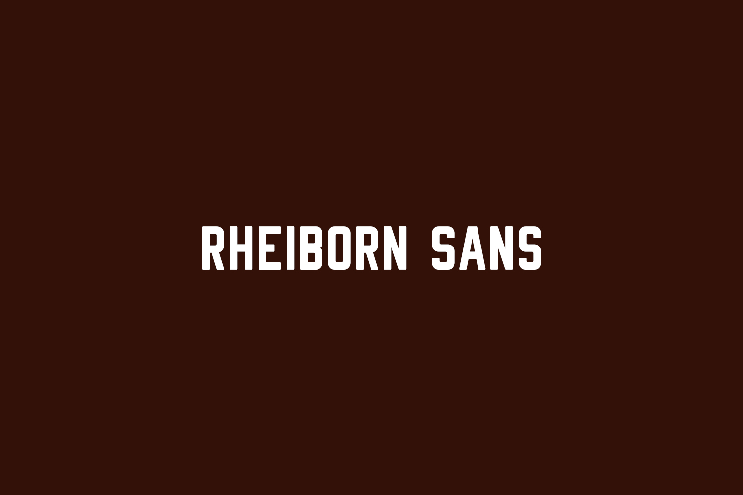 Rheiborn Sans