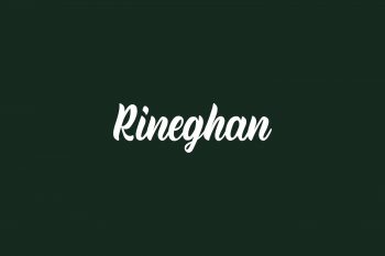 Rineghan Free Font