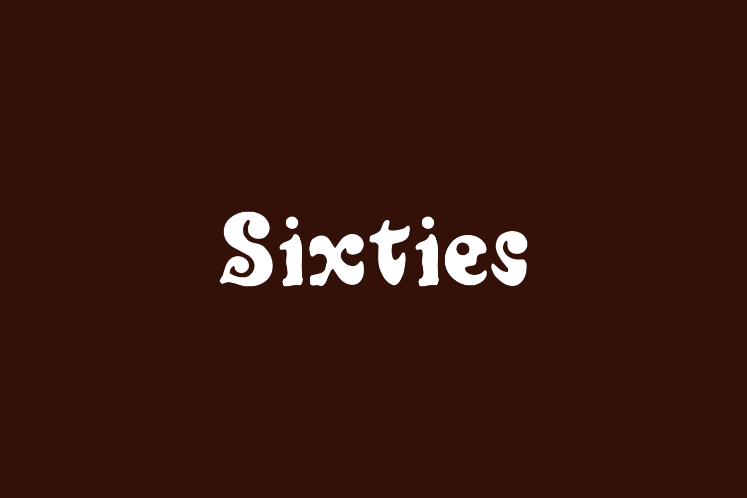 Sixties Free Font