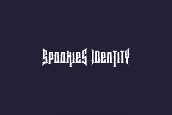 Spookies Identity Free Font