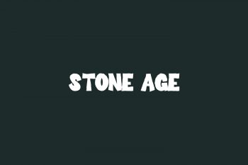 Stone Age Free Font