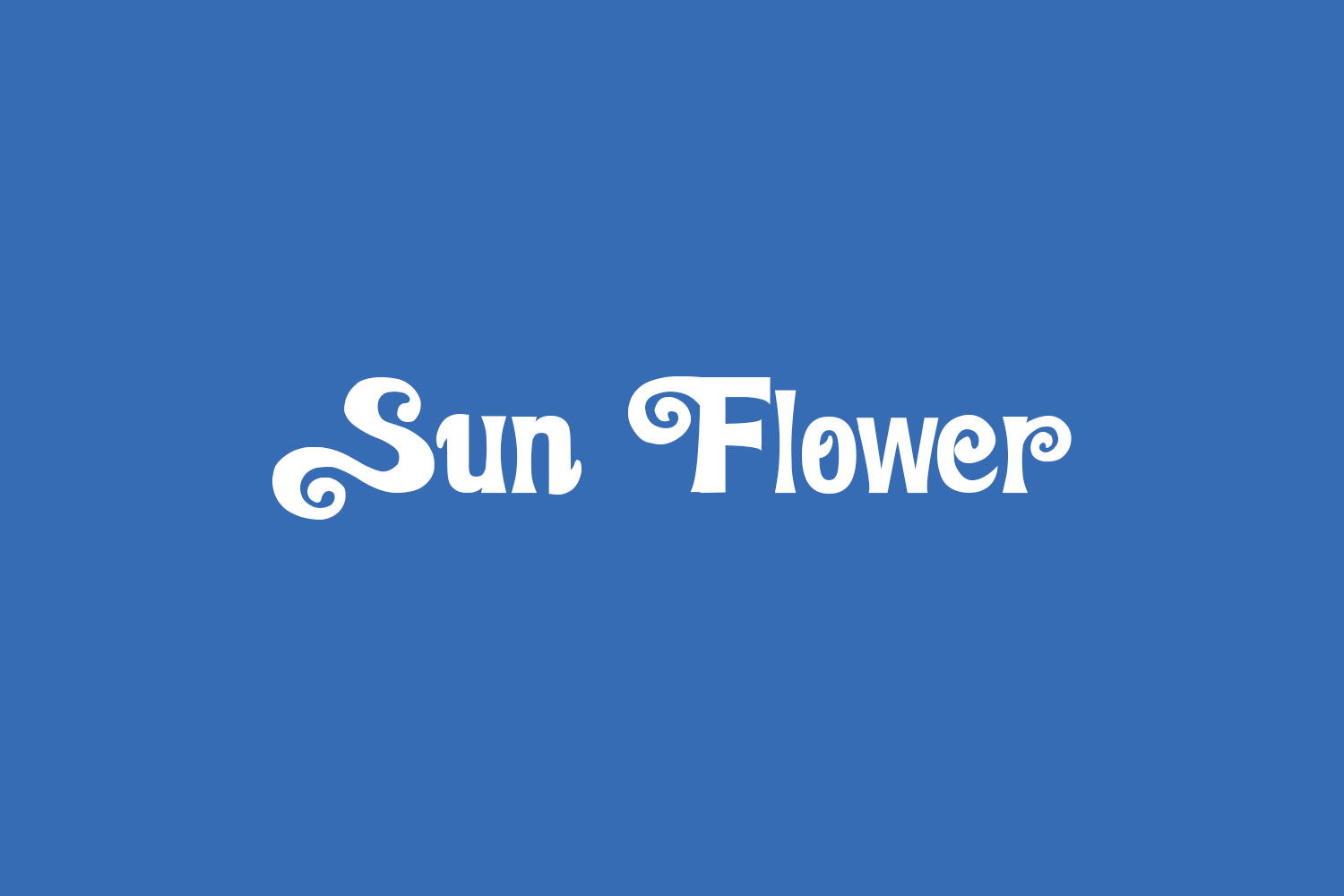 Sun Flower Free Font