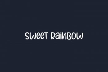 Sweet Rainbow Free Font