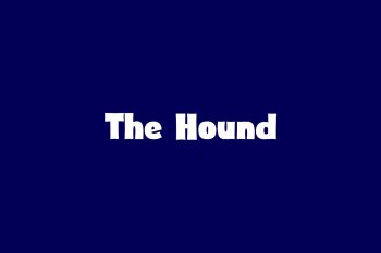 The Hound Free Font