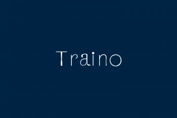 Traino Free Font