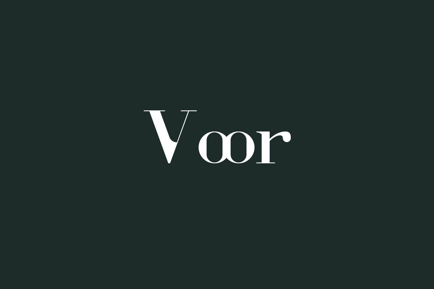 Voor Free Font