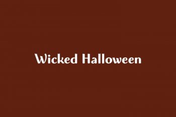 Wicked Halloween Free Font