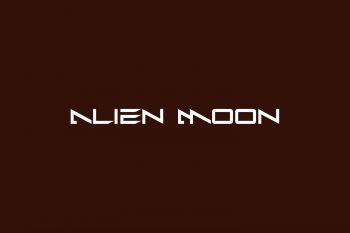 Alien Moon Free Font