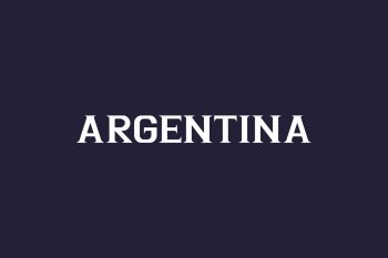 Argentina Free Font