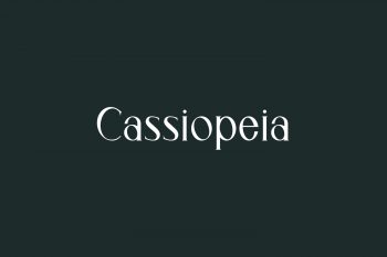 Cassiopeia Free Font