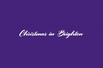 Christmas in Brighton Free Font