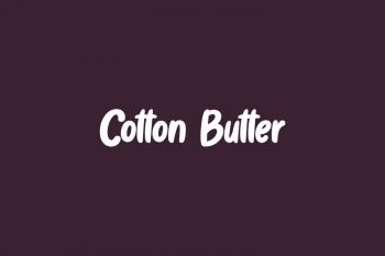 Cotton Butter Free Font