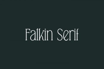 Falkin Serif Free Font