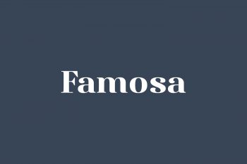 Famosa Free Font