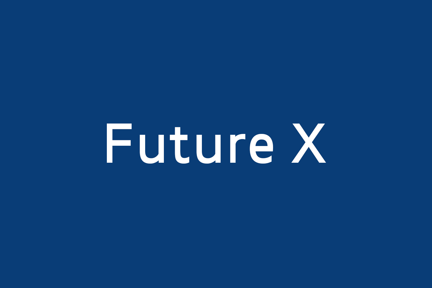 Future X Free Font