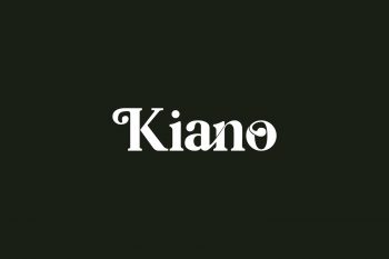 Kiano Free Font