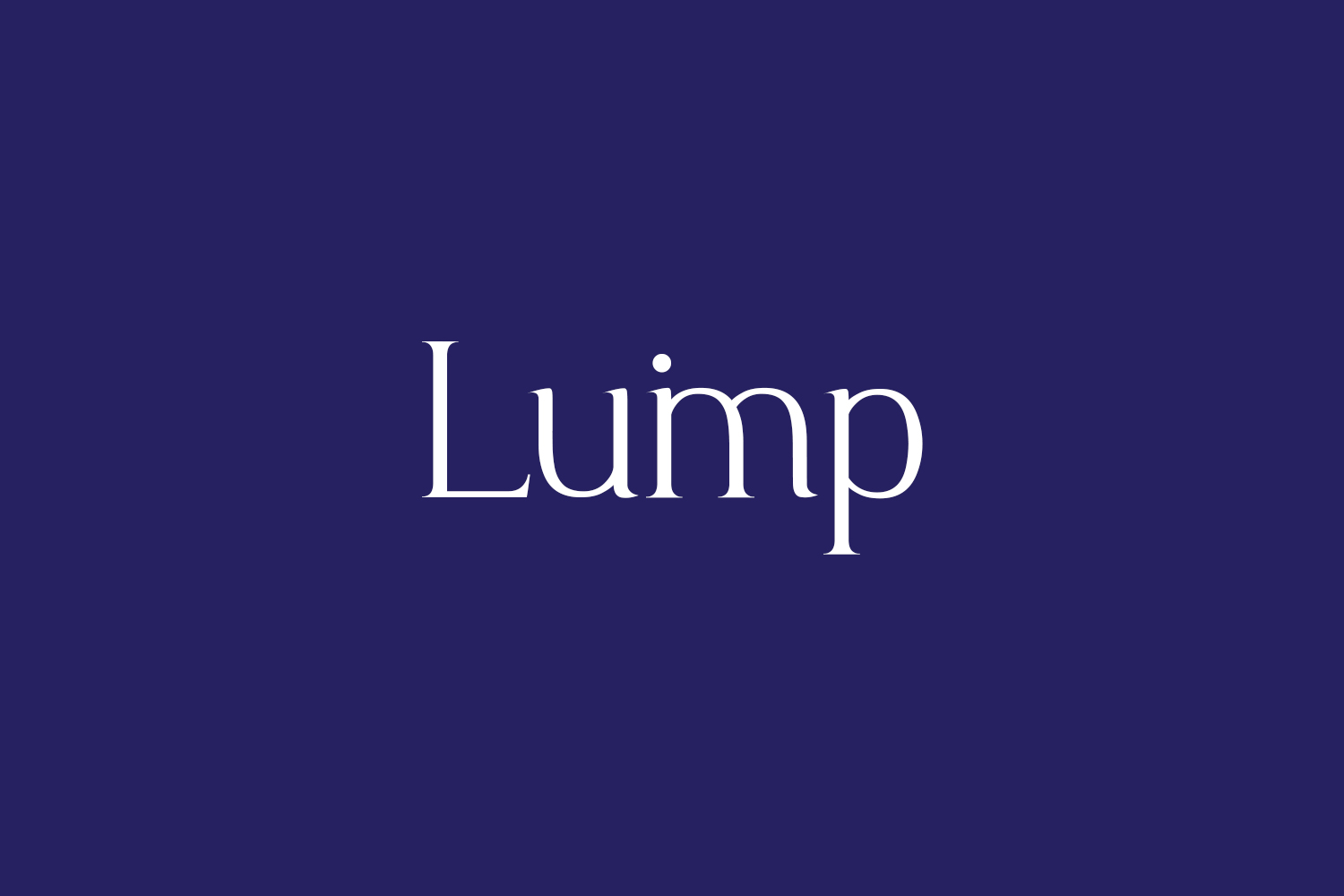 Luimp Free Font