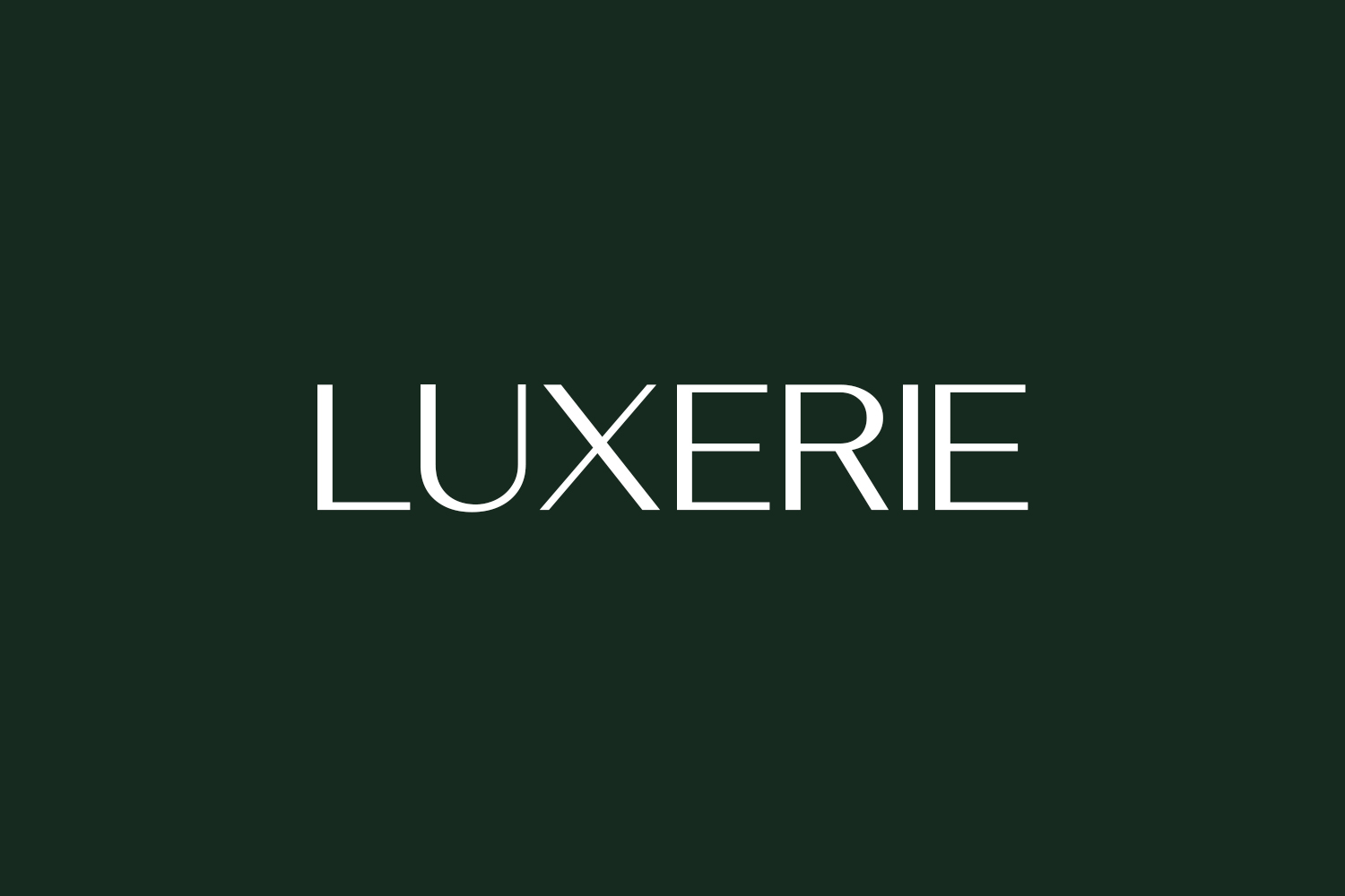 Luxerie | Fonts Shmonts