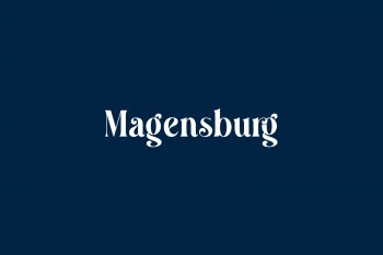Magensburg Free Font