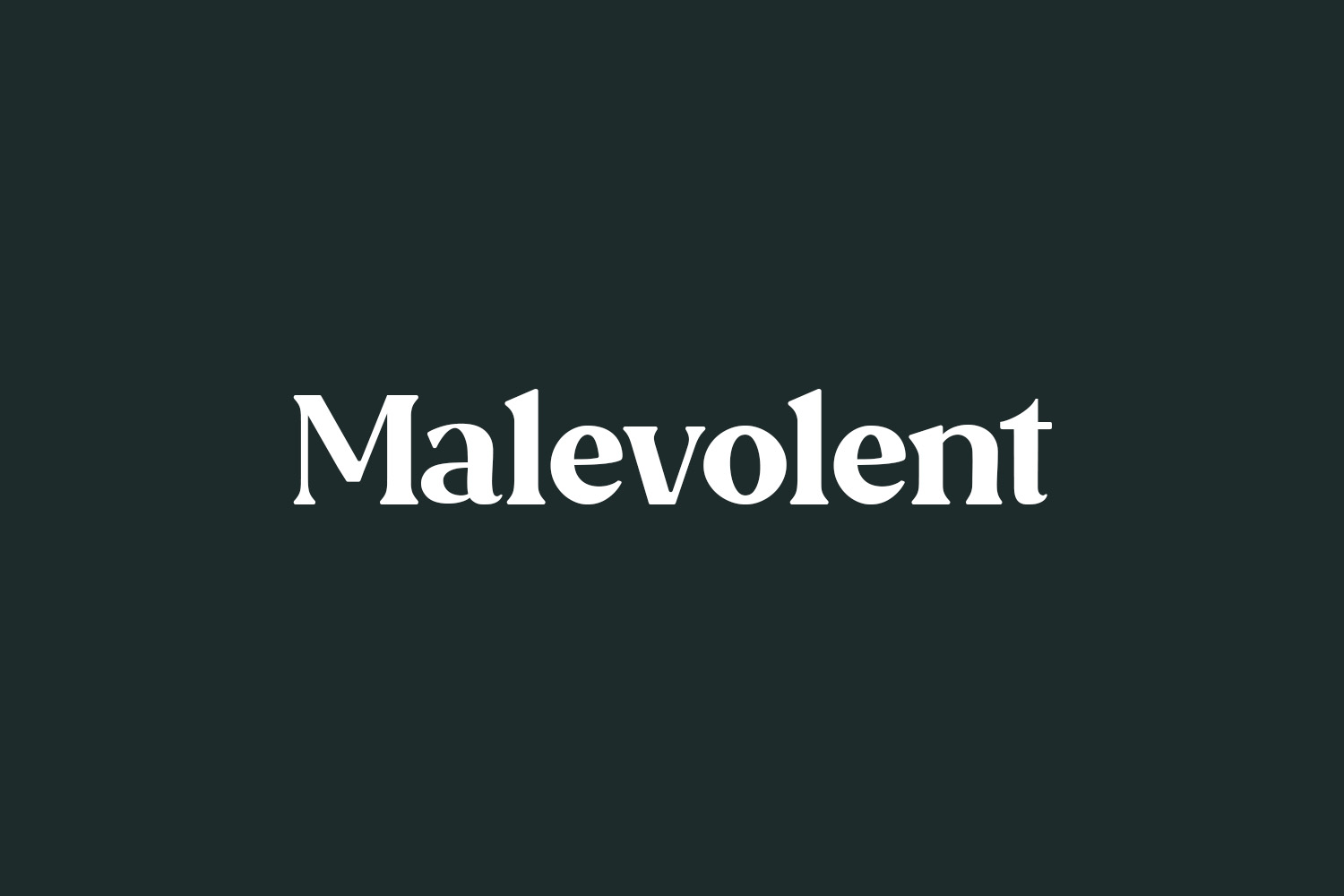 Malevolent Free Font