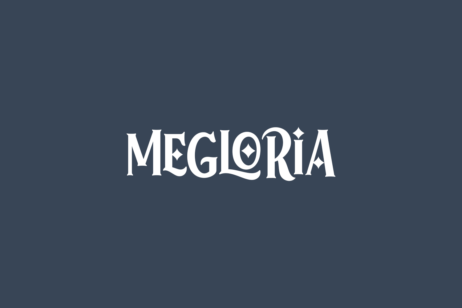 Megloria | Fonts Shmonts