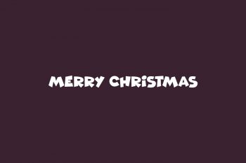 Merry Christmas Free Font