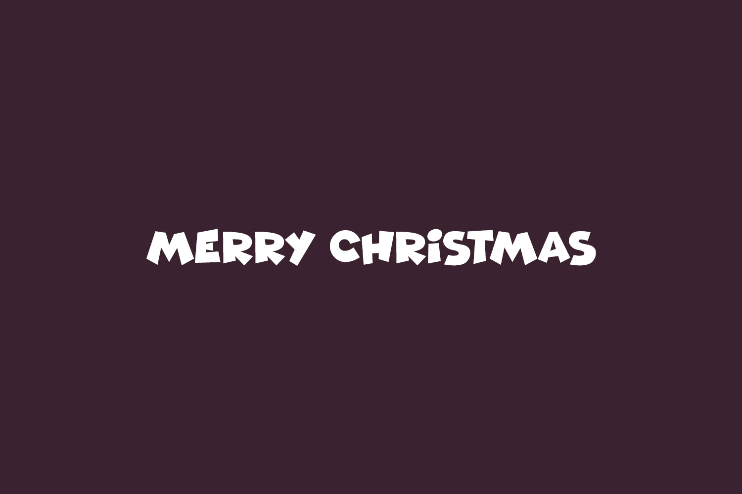 Merry Christmas Free Font