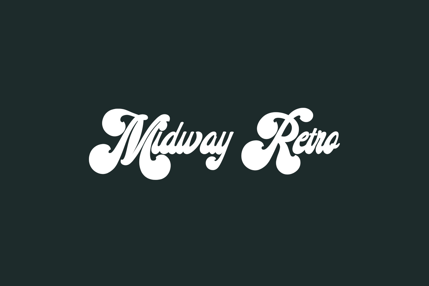 Midway Retro Free Font