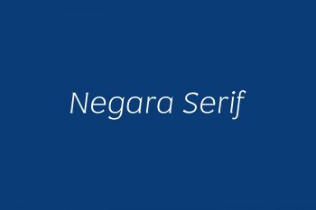 Negara Serif Free Font