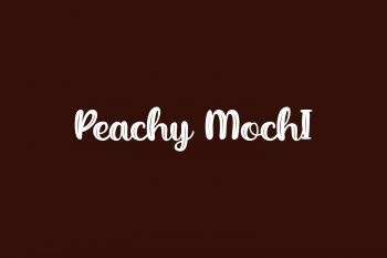 Peachy Mochi Free Font