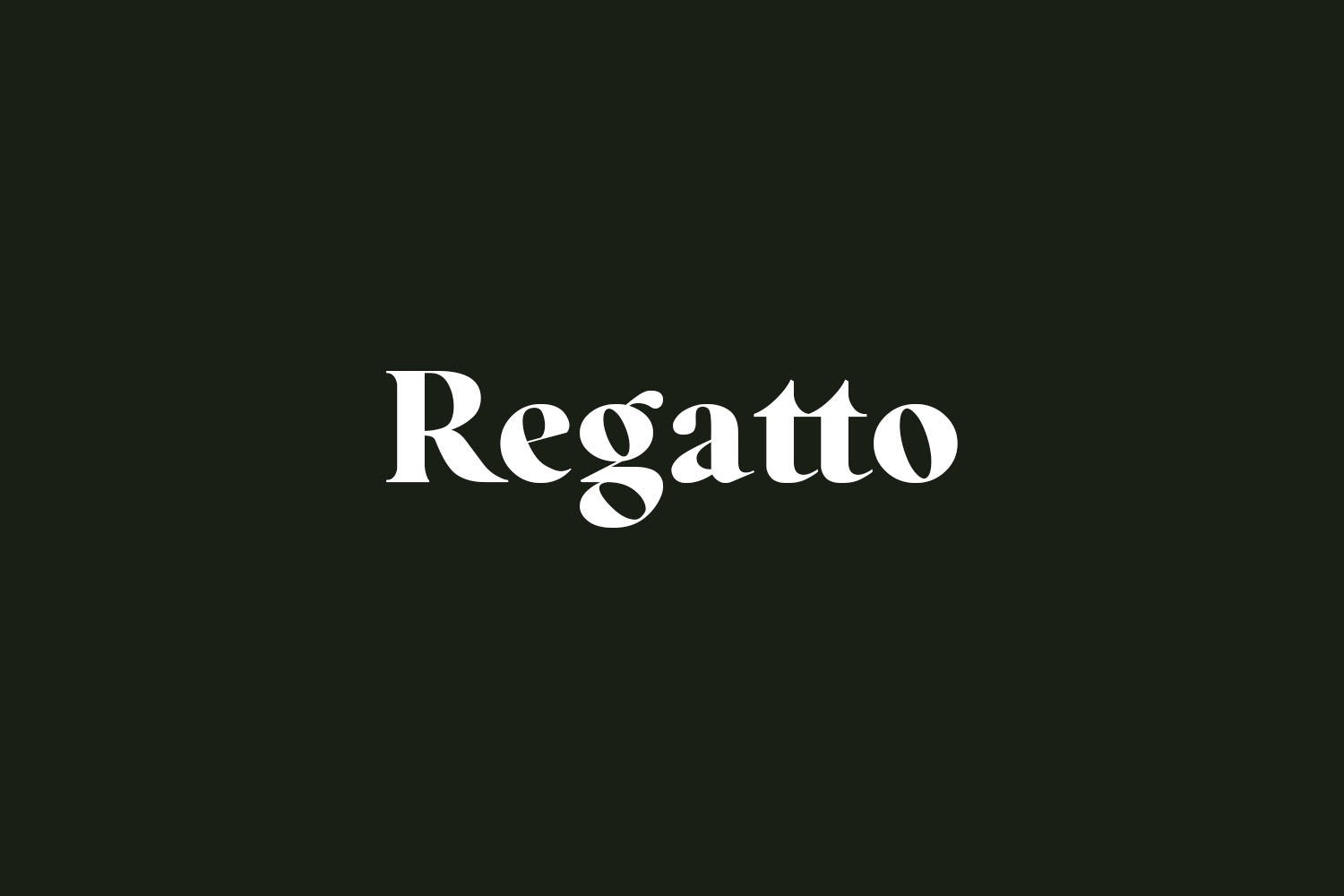 Regatto Free Font