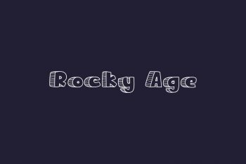 Rocky Age Free Font