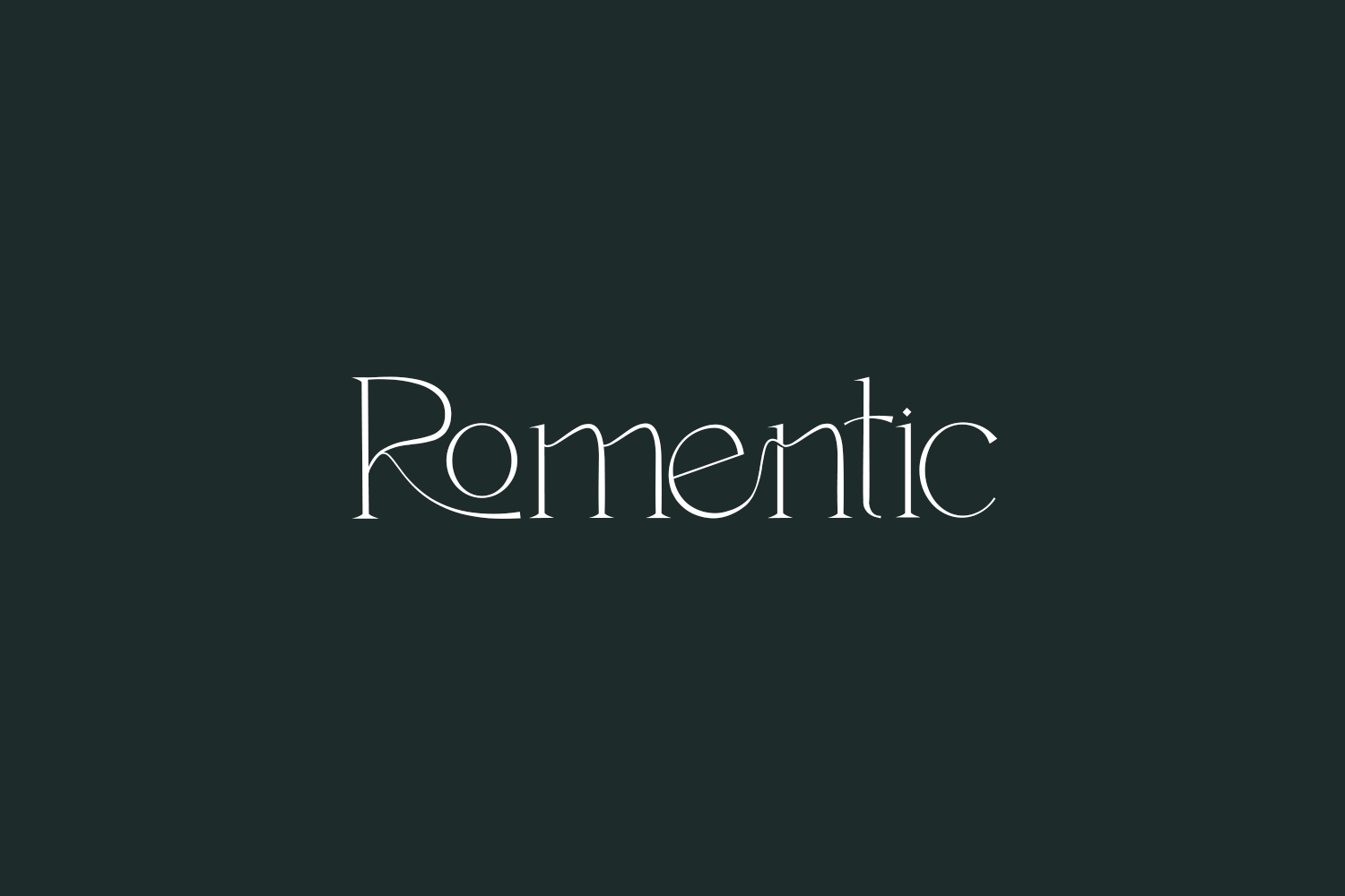 Romentic Free Font