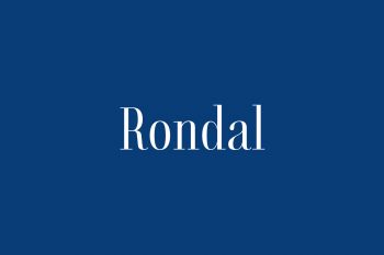 Rondal Free Font