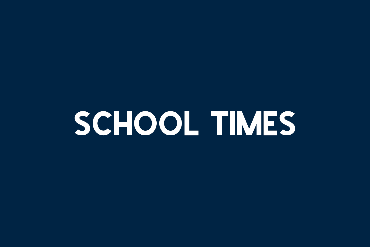 School Times Free Font