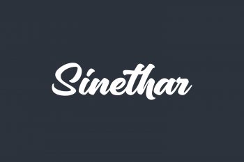 Sinethar Free Font