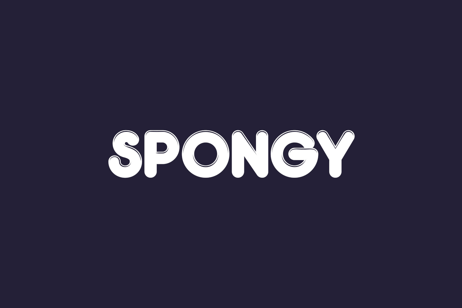 Spongy Free Font