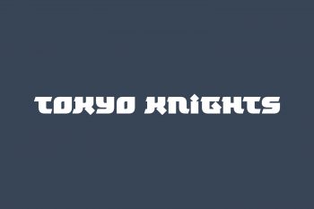 Tokyo Knights Free Font