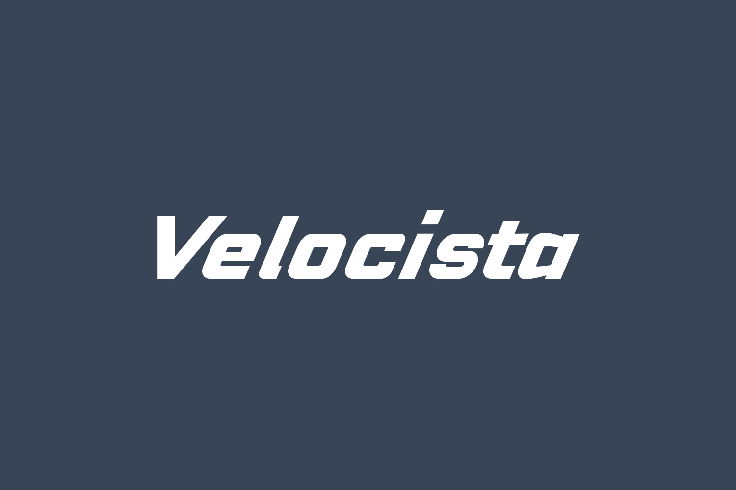 Velocista Free Font