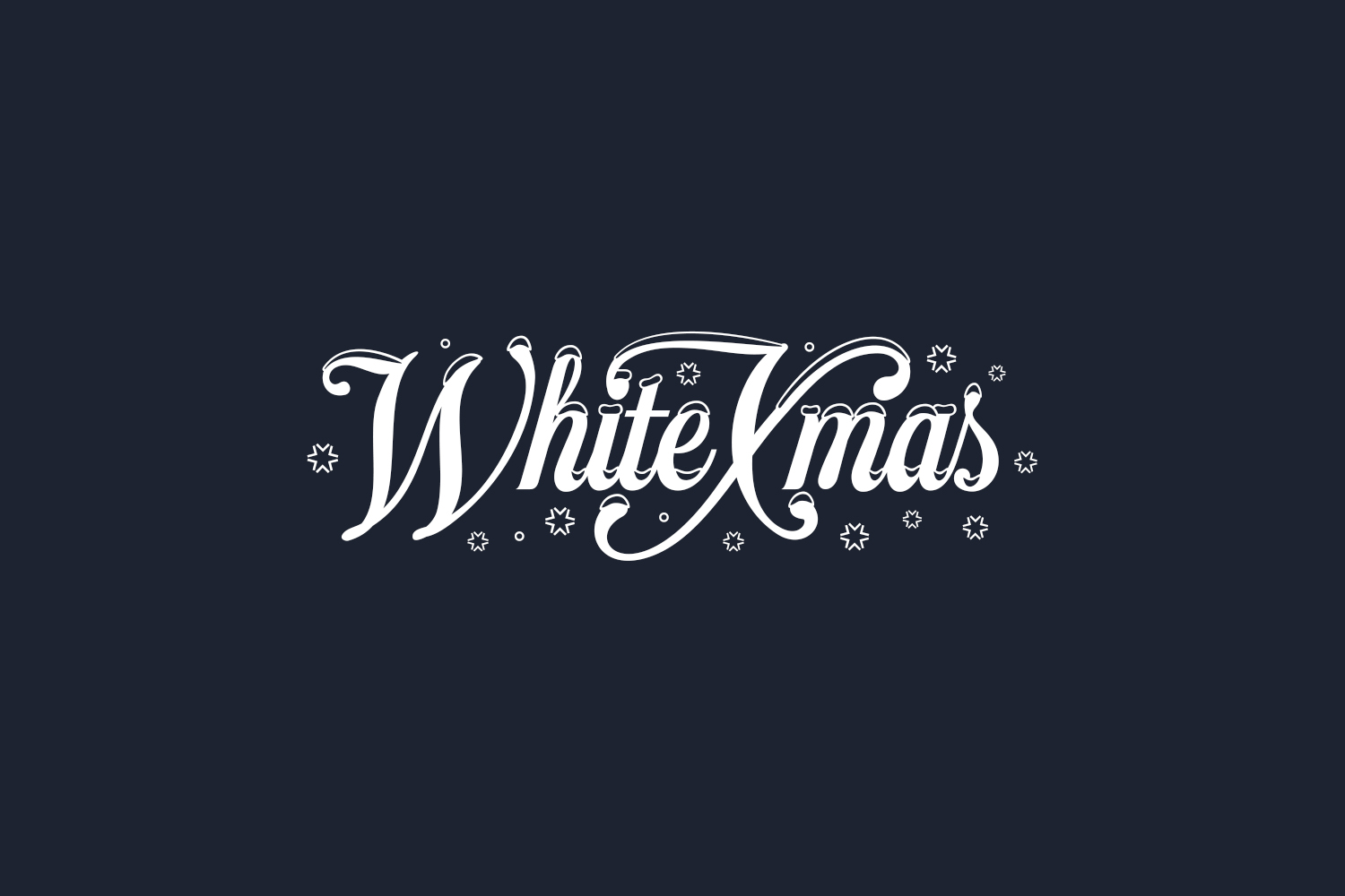 White Xmas Free Font