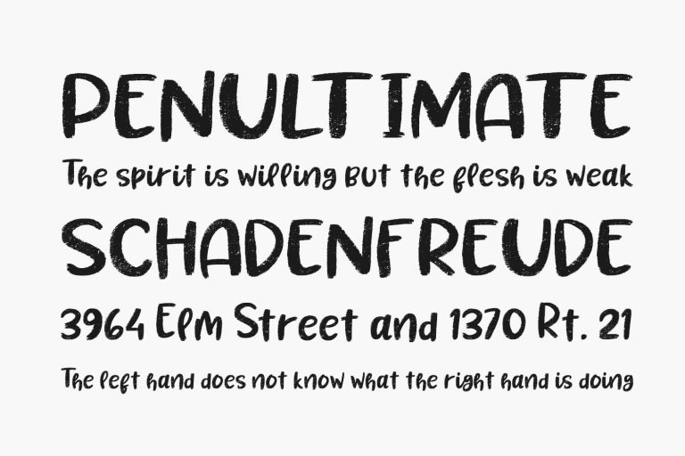 Yearbook Fonts Shmonts