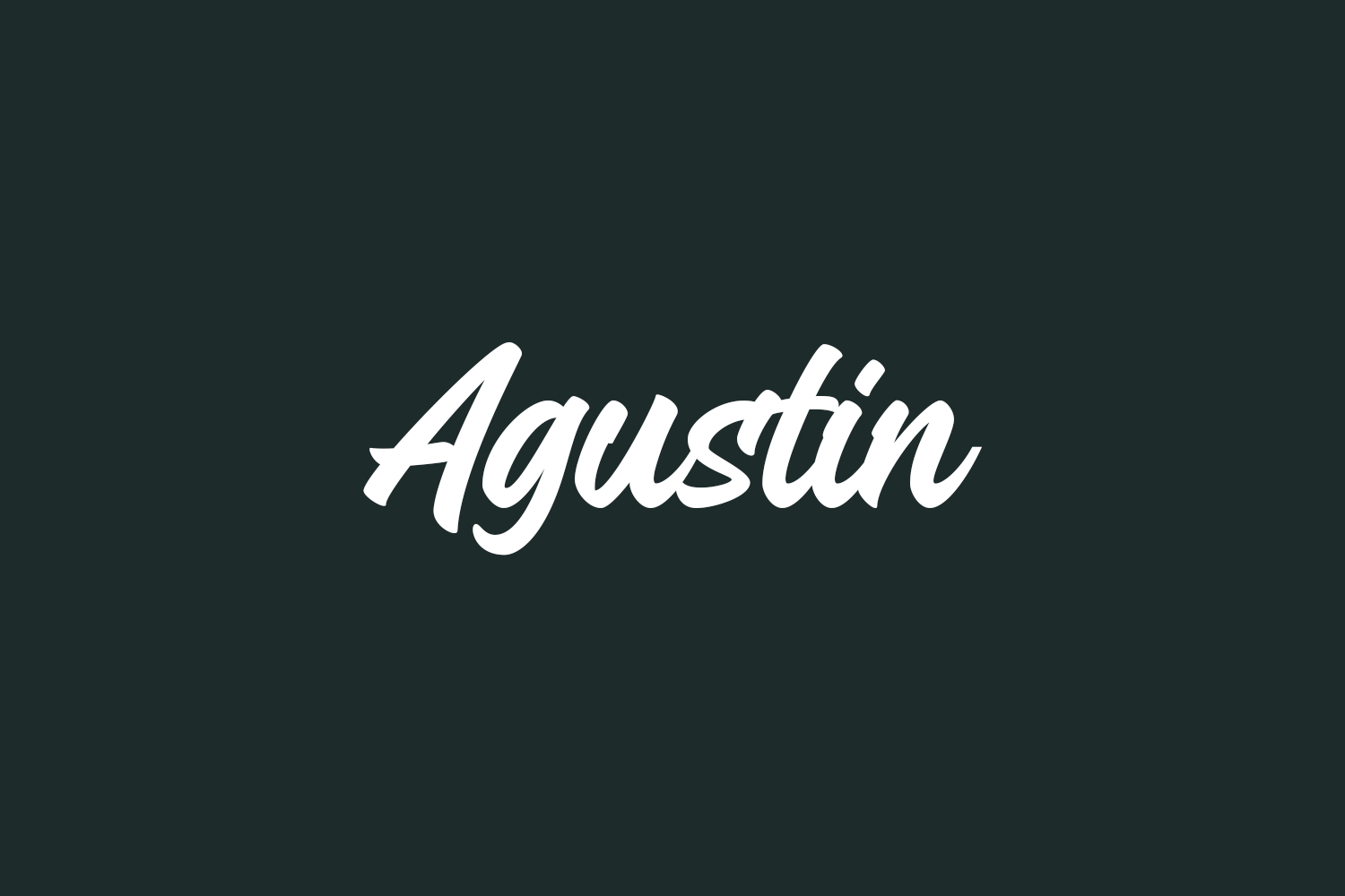 Agustin Free Font