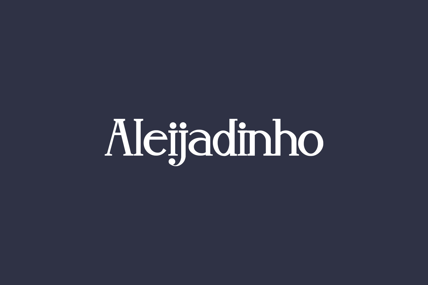 Aleijadinho Free Font