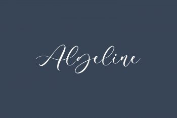 Algeline Free Font
