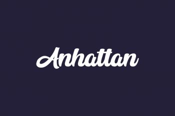 Anhattan Free Font