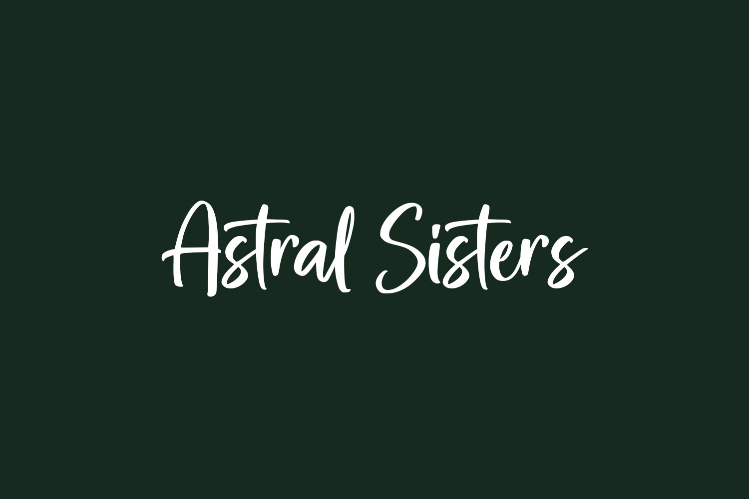Astral Sisters Free Font