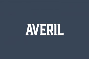 Averil Free Font